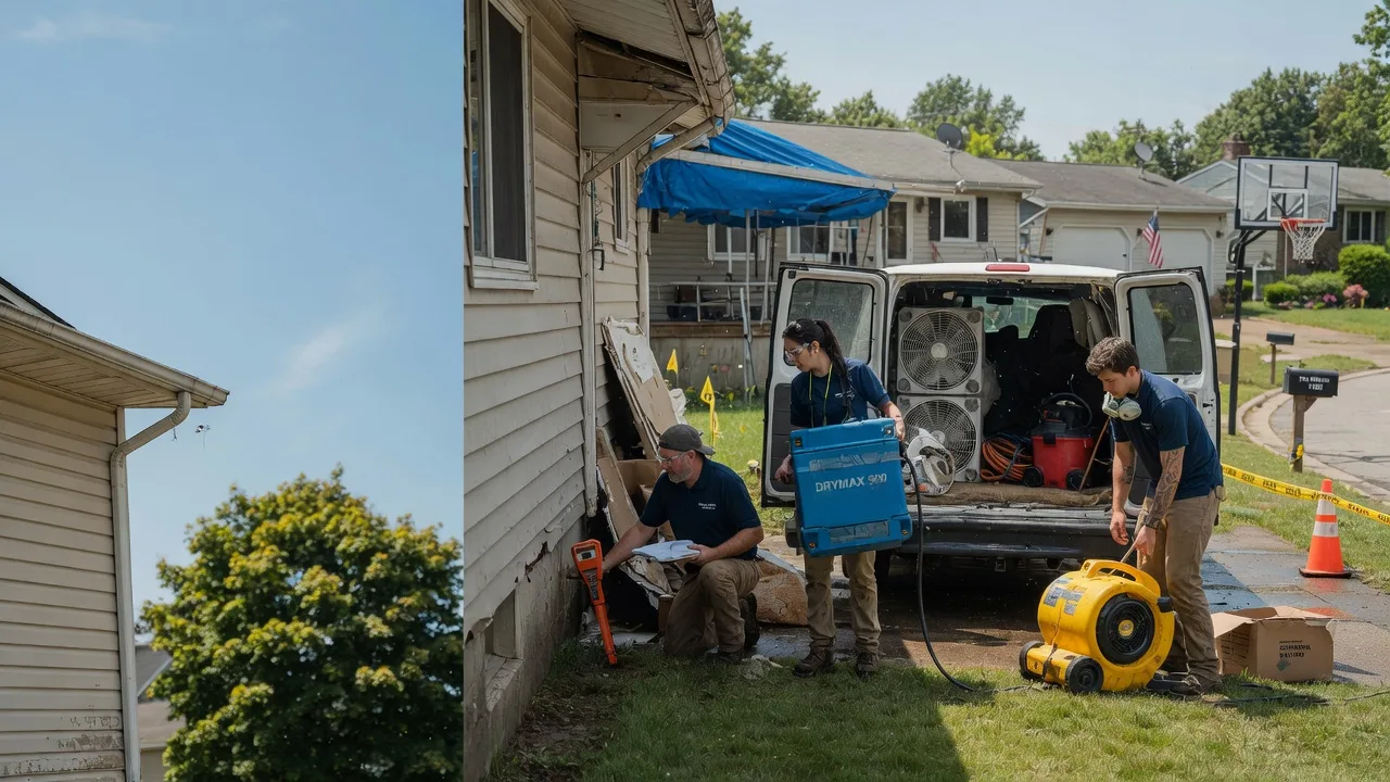 Ceiling Leak Cleanup in Union Bridge, MD near me